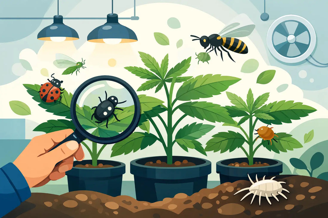 Wie funktionieren Nützlinge im Grow richtig?