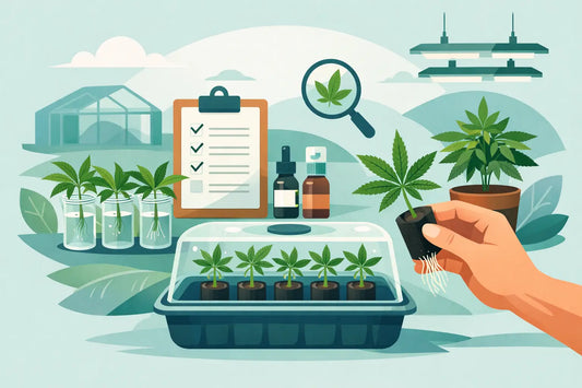 Cannabis Stecklinge kaufen - worauf es ankommt