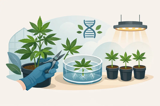 Was bedeutet ein sortenreiner Klon beim Grow?