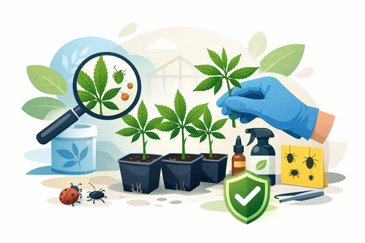 Schädlingsfreie Cannabis-Stecklinge richtig wählen
