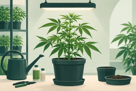 Cannabis-Mutterpflanzen langfristig pflegen