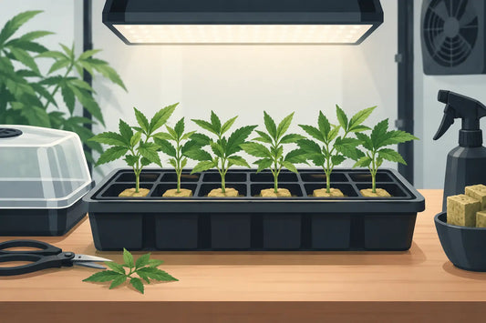 Guide für gleichmäßige Klonentwicklung im Grow
