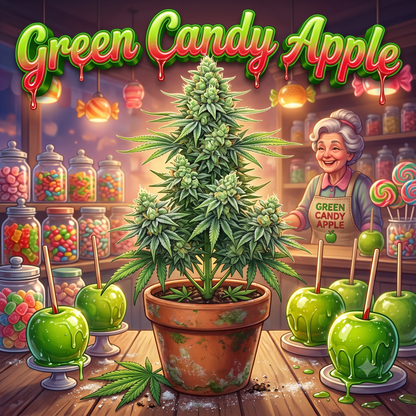 Green Candy Apple